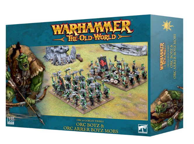 Orc Boyz and Orc Arrer Boyz Mobs